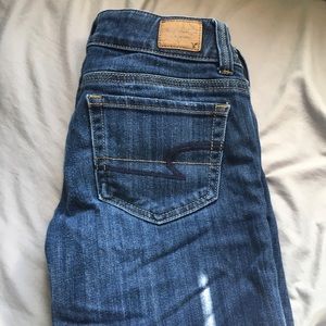 American Eagle women’s size 0 capris jeggings